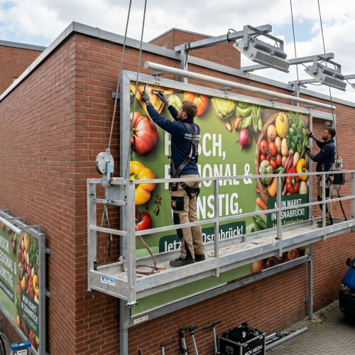 Werbeplakat